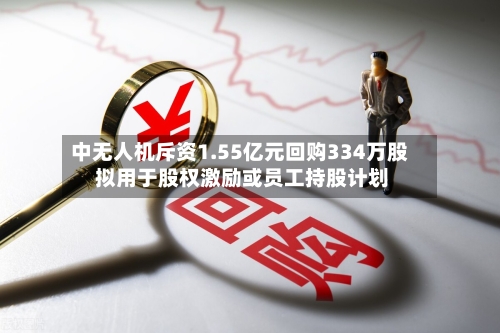 中无人机斥资1.55亿元回购334万股 拟用于股权激励或员工持股计划