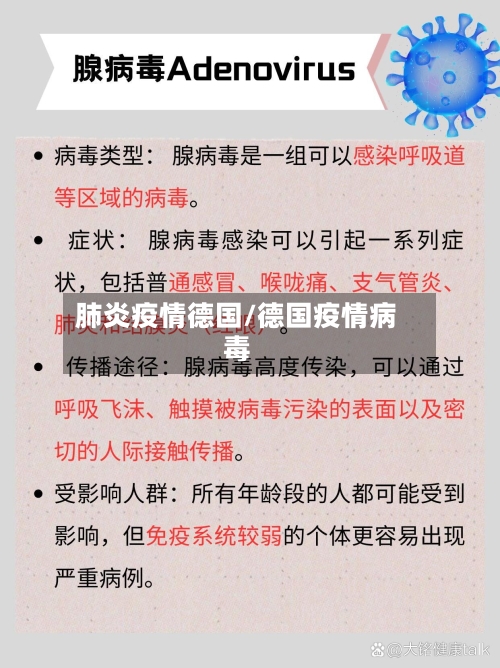 肺炎疫情德国/德国疫情病毒