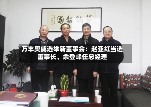 万丰奥威选举新董事会:赵亚红当选董事长、余登峰任总经理