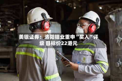 美银证券：洛阳钼业重申“买入”评级 目标价22港元-第1张图片
