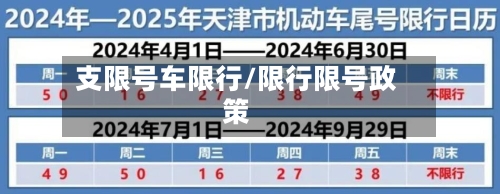 支限号车限行/限行限号政策