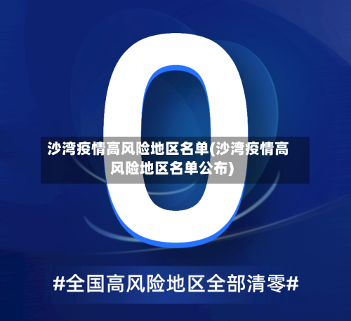 沙湾疫情高风险地区名单(沙湾疫情高风险地区名单公布)