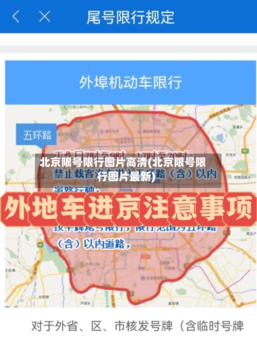 北京限号限行图片高清(北京限号限行图片最新)