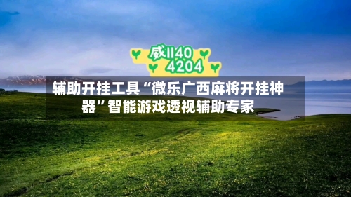 辅助开挂工具“微乐广西麻将开挂神器”智能游戏透视辅助专家