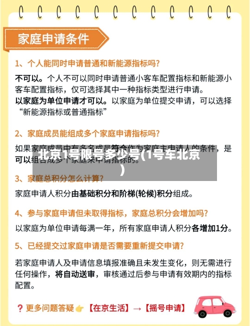 北京1号限号多少号(1号车北京)