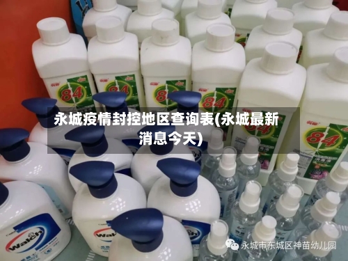 永城疫情封控地区查询表(永城最新消息今天)