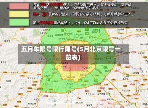 五月车限号限行尾号(5月北京限号一览表)