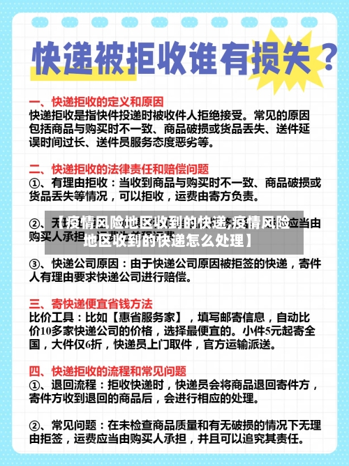 【疫情风险地区收到的快递,疫情风险地区收到的快递怎么处理】