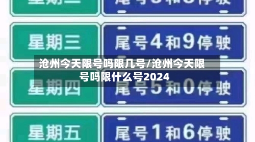 沧州今天限号吗限几号/沧州今天限号吗限什么号2024
