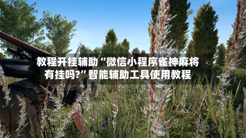 教程开挂辅助“微信小程序雀神麻将有挂吗?”智能辅助工具使用教程