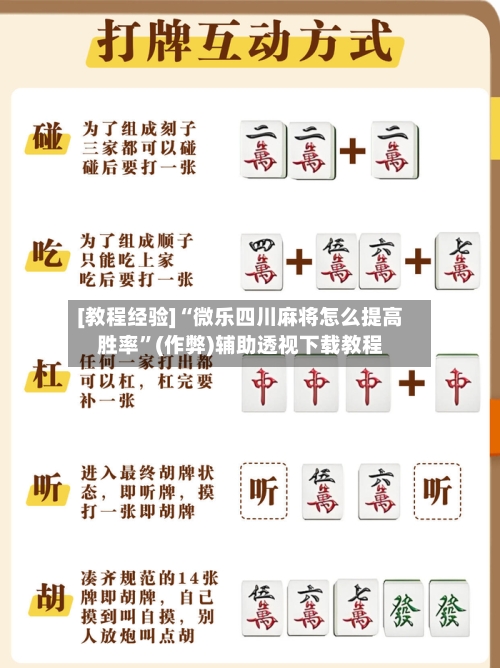 [教程经验]“微乐四川麻将怎么提高胜率”(作弊)辅助透视下载教程