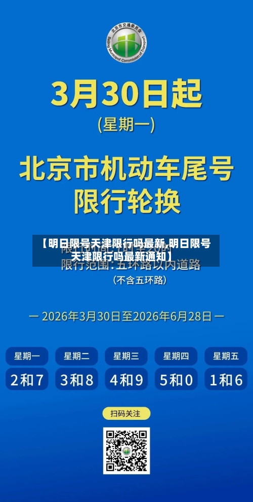 【明日限号天津限行吗最新,明日限号天津限行吗最新通知】