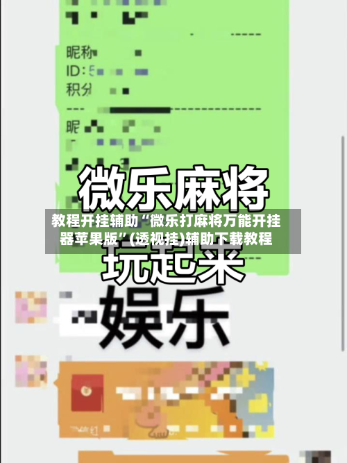 教程开挂辅助“微乐打麻将万能开挂器苹果版”(透视挂)辅助下载教程