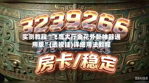 实测教程“飞鹰大厅金花外卦神器通用版”(透视挂)详细用法教程